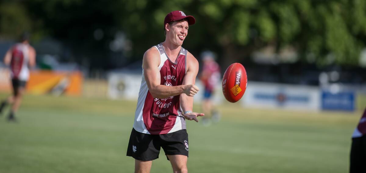 SZUST IN TIME: It's been a tough time for the Bulldogs for more
than a decade, but the arrival of Cody Szust and others
has reignited enthusiasm. Picture: TARA TREWHELLA