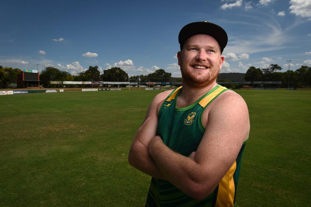 North Albury's Ned McKeown starred in the club's final practice game against a Riverina outfit.