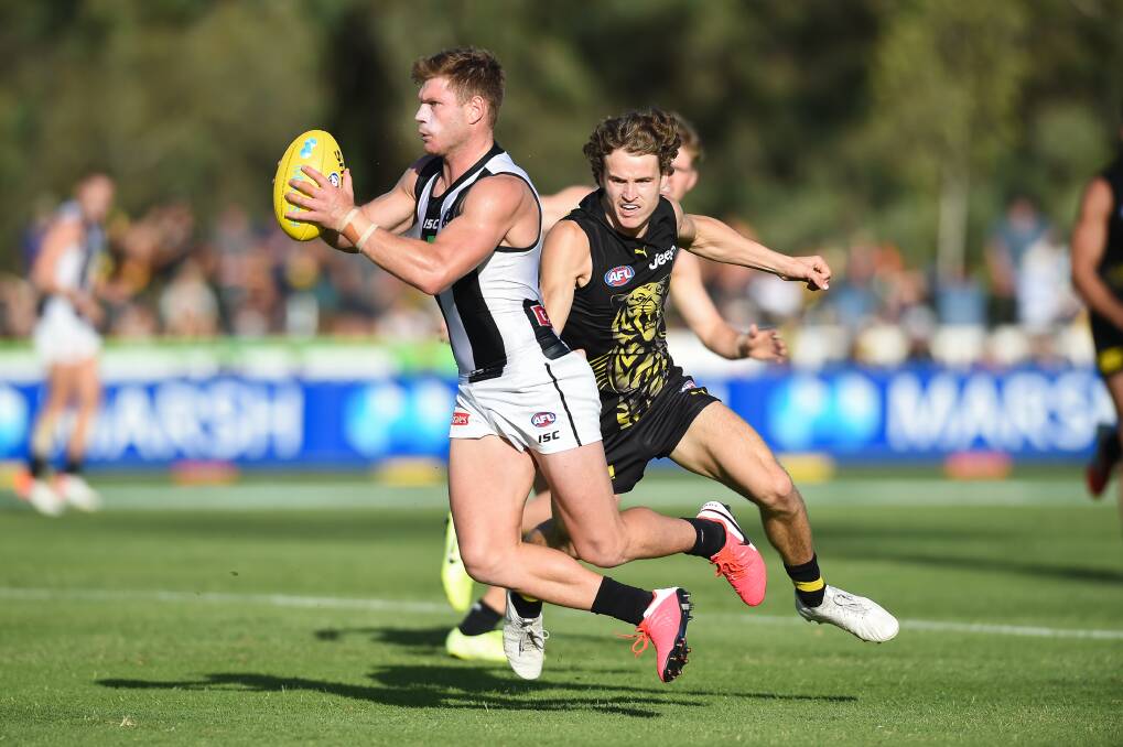Collingwood and Richmond met at Wangaratta's Norm Minns Oval earlier this year in a practice match, but the competition itself has disappointed a lot of fans.