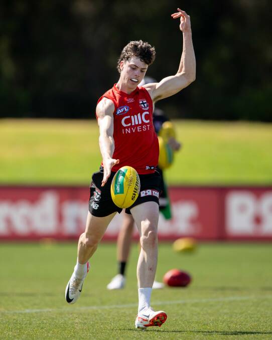 Darcy Wilson wowed the Saints during an outstanding pre-season. Picture by St Kilda FC