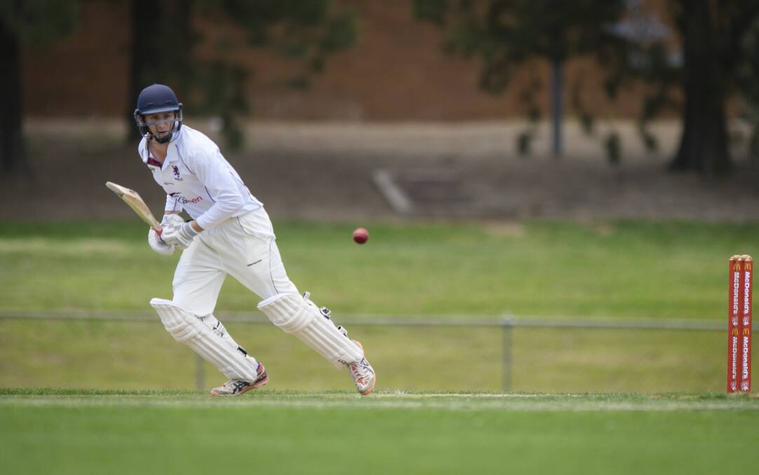 HUGE PRAISE: Corowa and Riverina all-rounder Ben Mitchell maintains North Albury recruit Matt Condon will be the best bat. Picture: SITTHIXAY DITTHAVONG - THE CANBERRA TIMES