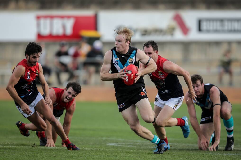 Lavington's Marty Brennan has returned to top form in the pre-season after an injury-interrupted 2018.