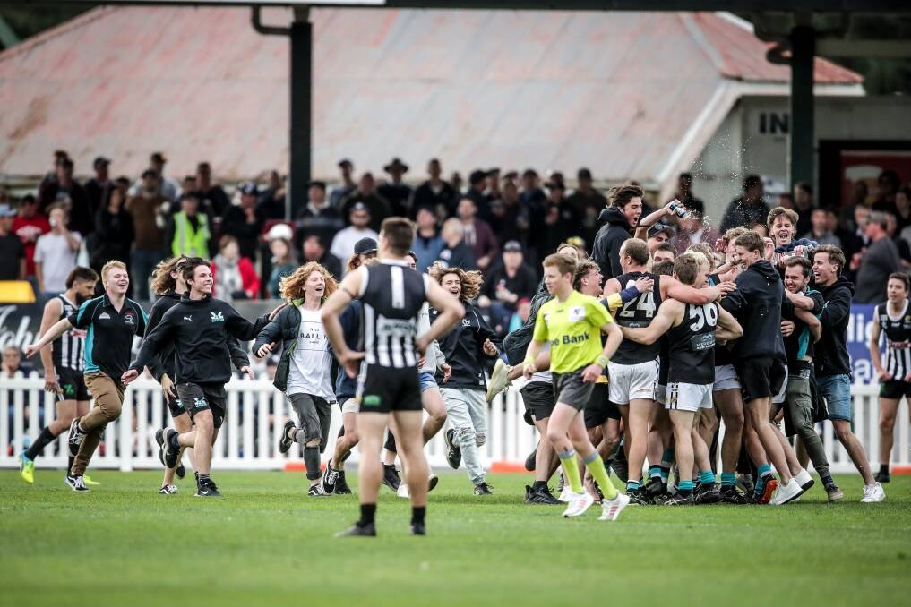 Thirty-five of the 45 players, coaches and officials polled by The Border Mail don't believe we will see this reaction in 2020, maintaining the season won't go ahead due to the COVID-19 pandemic.