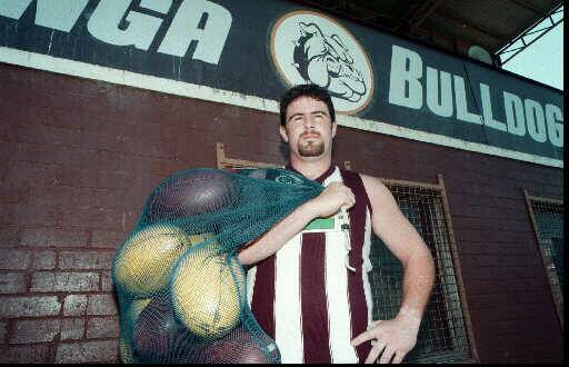 Michael McGregor was the Bulldogs' big recruit of 1997 and he didn't let the club down with a century of goals in a wonderful debut season.