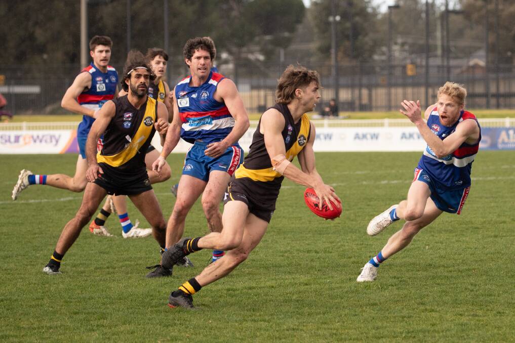 Jackson Kelly spent the second half of the season back at Wagga Tigers. Picture by Madeline Begley