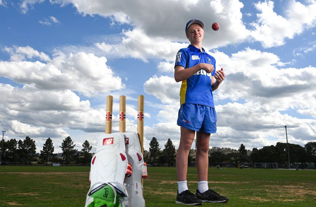 IN THE PAST: Lachie McMillan was a wicketkeeper who has turned his hand to bowling. He's the equal leading wicket-taker. Picture: MARK JESSER