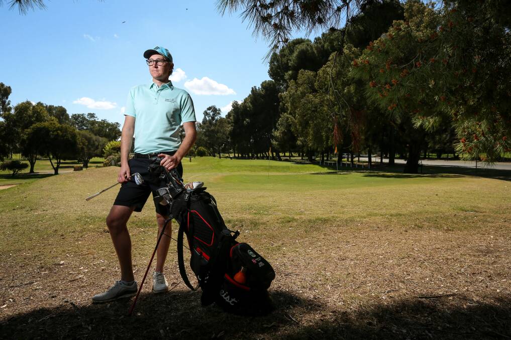 James Gordon is the head professional at Corowa Golf Club, but he trained at Howlong and will be looking to put that home course knowledge to his advantage.