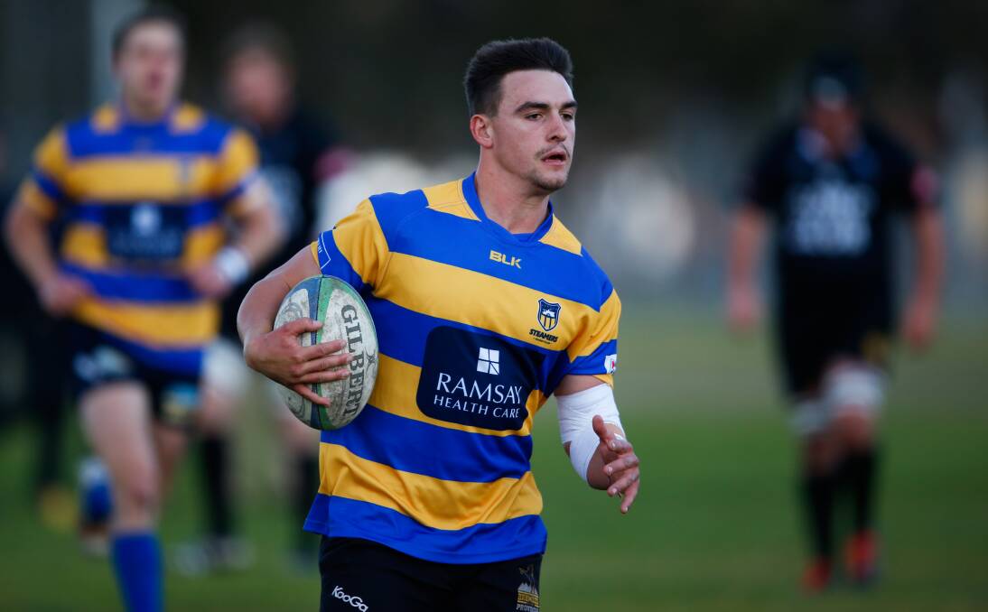 One-time flying Steamers' fullback James Olds moved to rugby league after leaving the area and will represent the Wales Dragons in the World Cup 9s.