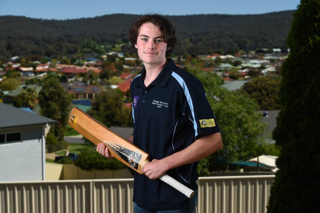 RIVERINA REP: Cricket Albury-Wodonga Country's Aaron Green is one of five players named in the Riverina team after his side's win in the Colston-Scammell Shield.