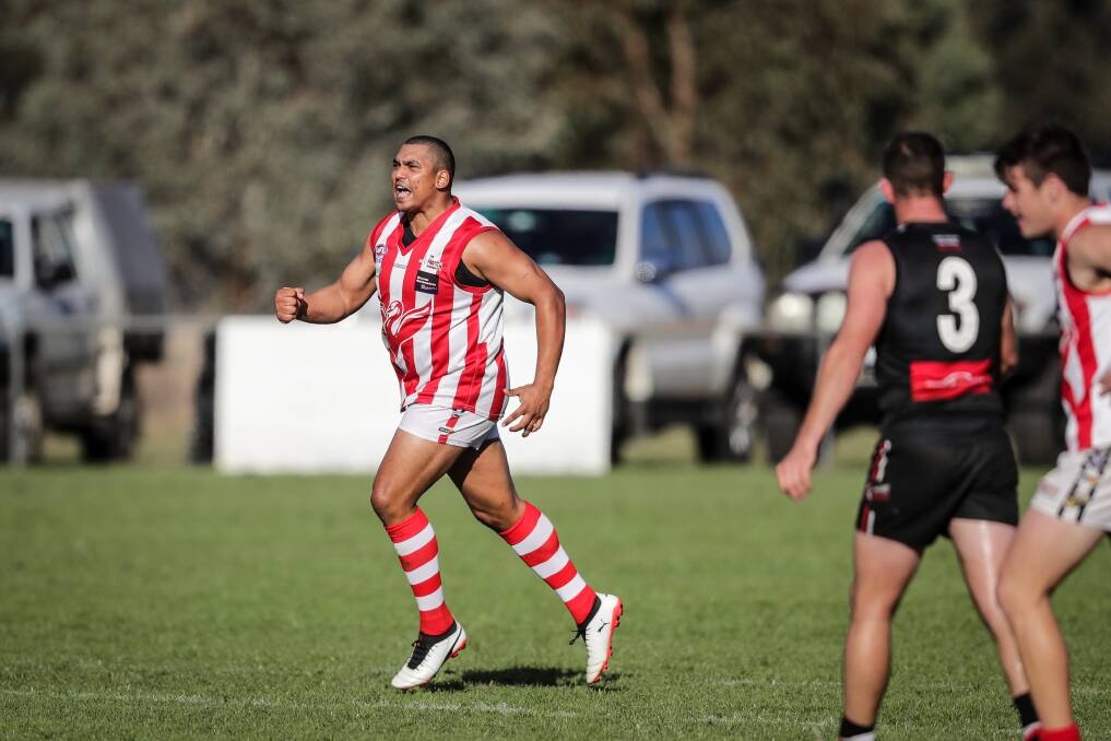 Henty's Damian Cupido has kicked 58 goals after 11 rounds.