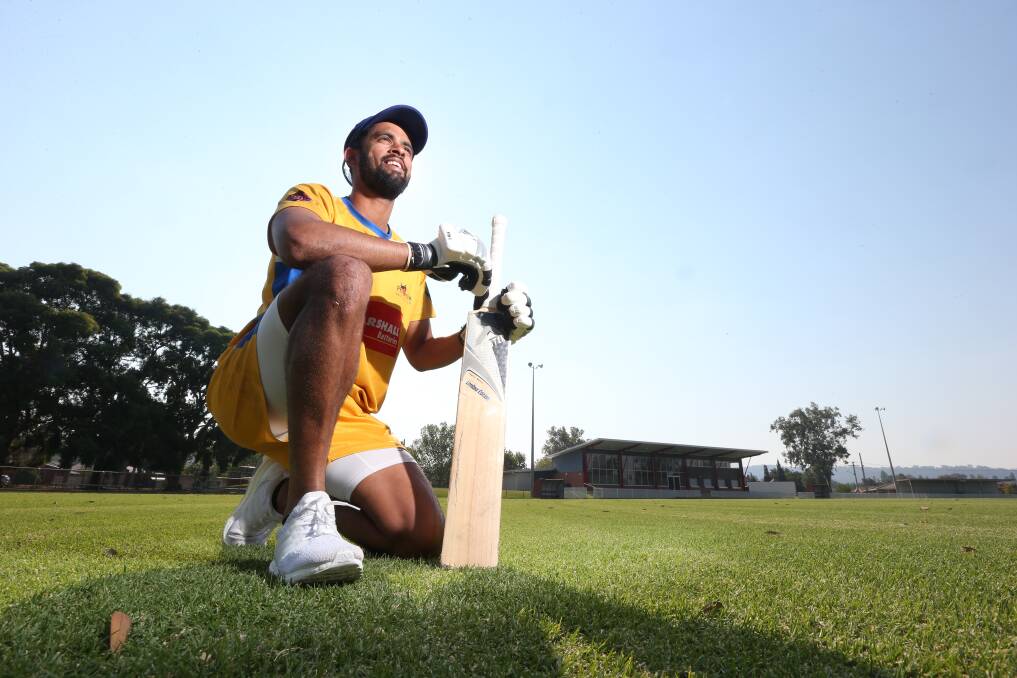 THE MAIN MAN: New City's Saurabh Bandekar's form could decide whether Tallangatta or Albury makes finals. Picture: KYLIE ESLER