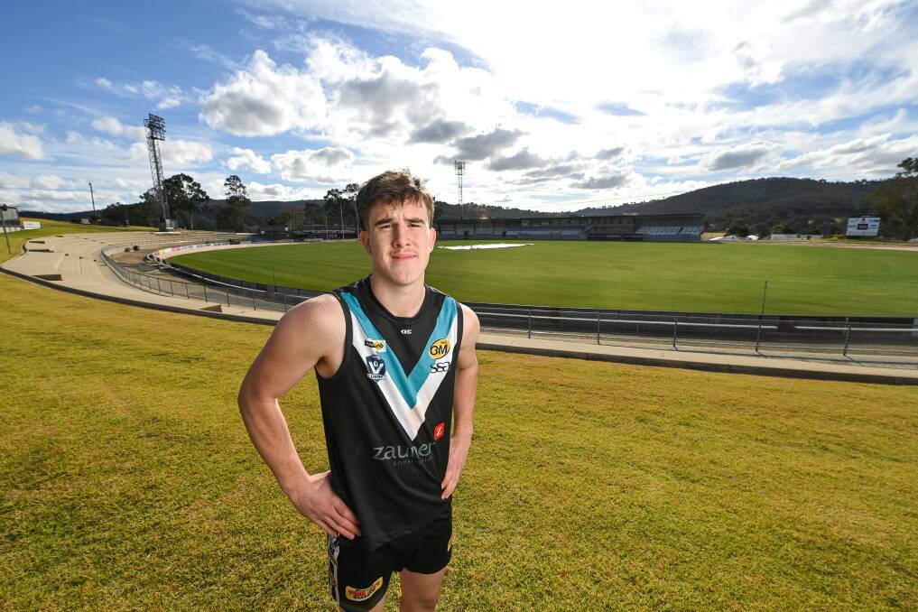 HISTORY MAKER: Lavington's Aidan Cook will play his role in O and M history on Saturday by taking part in the double header. Picture: MARK JESSER