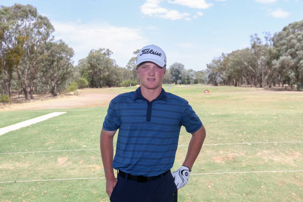 IMPRESSIVE EFFORT: Sam Bakes showed tremendous maturity to claim Albury's club championship, warding off a host of single-figure opponents and the tricky wind.