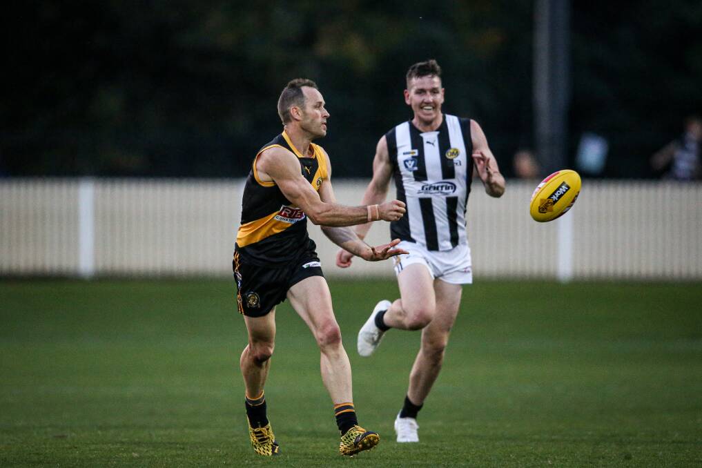 Albury's Daniel Cross has played six games this season, but was forced to miss the first one back from the COVID break as part of the ban on Melbourne players.
