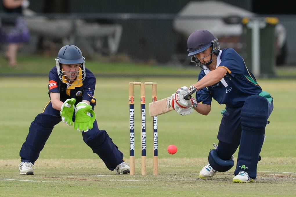 DOUBLE UP: Hayden Forner scored a half-century on the opening day and he followed it with another crucial 24 in the two-wicket loss.
