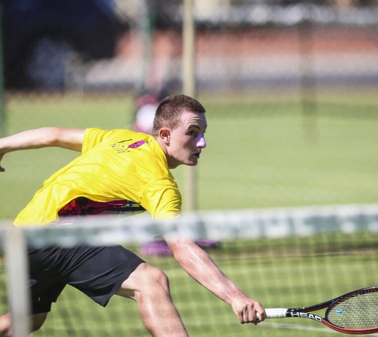 William Brouchard is one of the event's international contingent, travelling from New Calendonia. Brouchard contested qualifying for the main draw in the open men's.