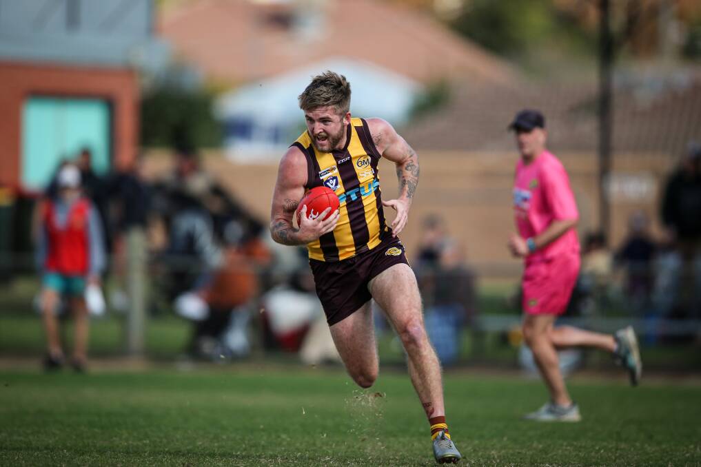 Sam Murray has been in scintillating form for Wangaratta Rovers and sits in the top 10 in a handful of categories, despite missing games with a hamstring.