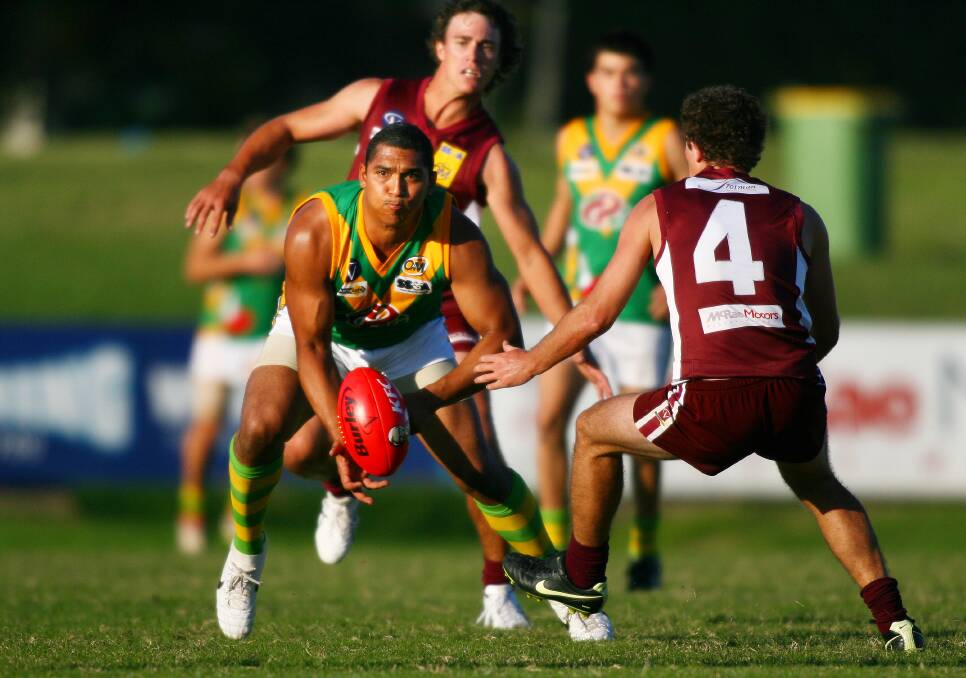 Damian Cupido has been one of the most prodigious goal-kickers at bush level for 15 years, kicking 10 majors for North Albury in a 2010 semi.
