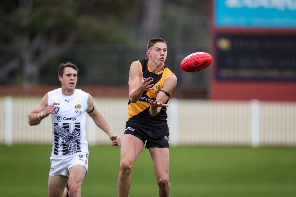 Connor O'Sullivan impressed at all levels this year, including Albury in the Ovens and Murray.