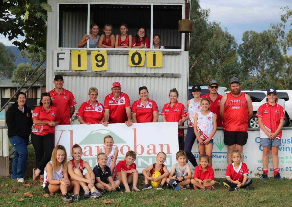 Federal Football Netball Club faces its greatest battle for survival with a player shiortage in both football and netball threatening the club's proud 121-year history. Picture: SUPPLIED