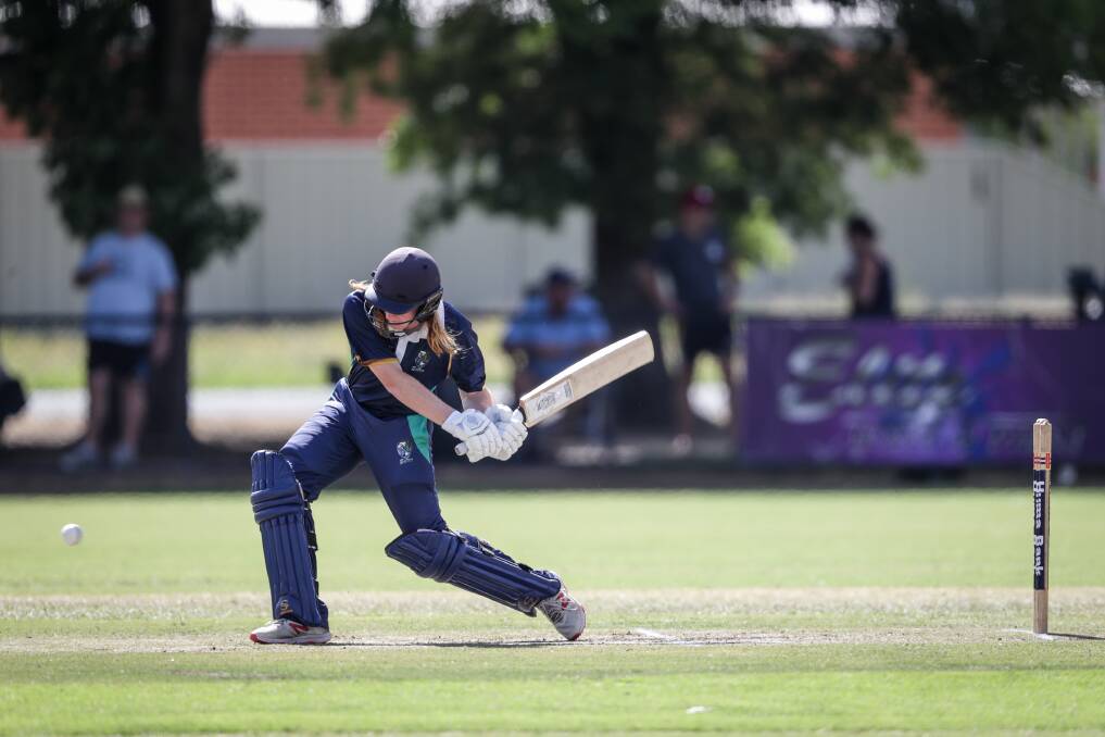 COLLAPSE: East Albury Riverina representative Miles Hemann-Petersen was part of the under 16 team which struggled early against Central Coast.