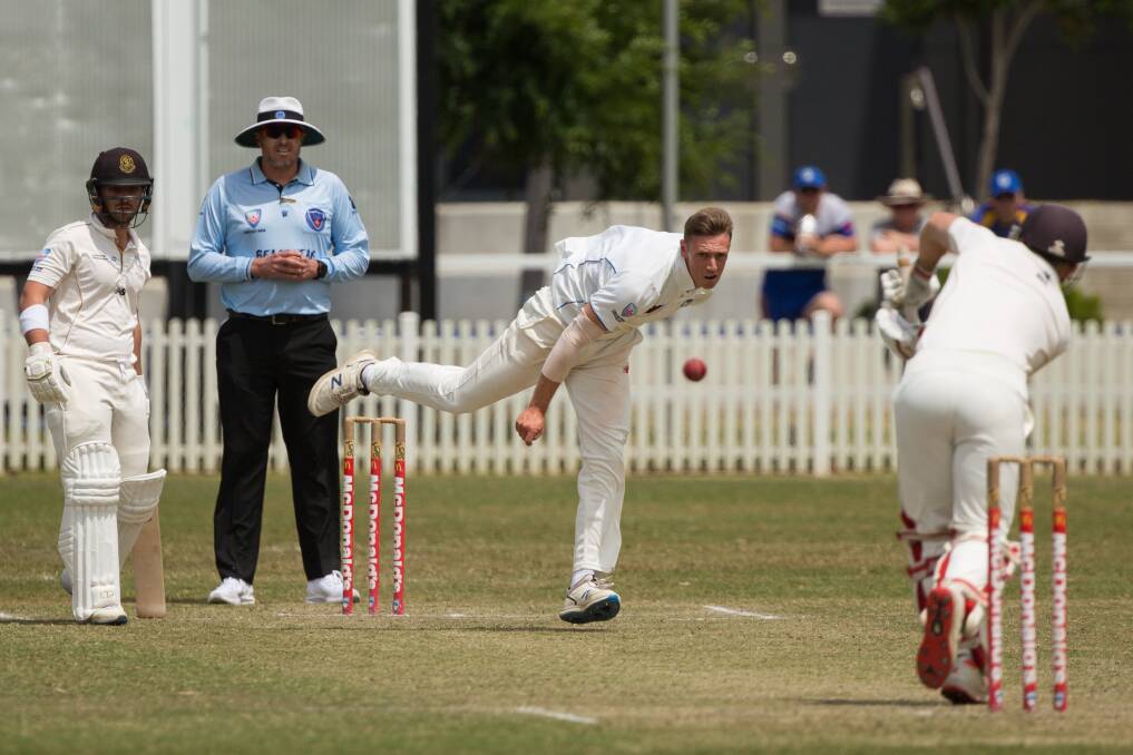 FINE FORM: Former Border quick Ross Pawson is on target for his best year in the powerful NSW Premier competition. Picture: NORTHERN DISTRICT CC
