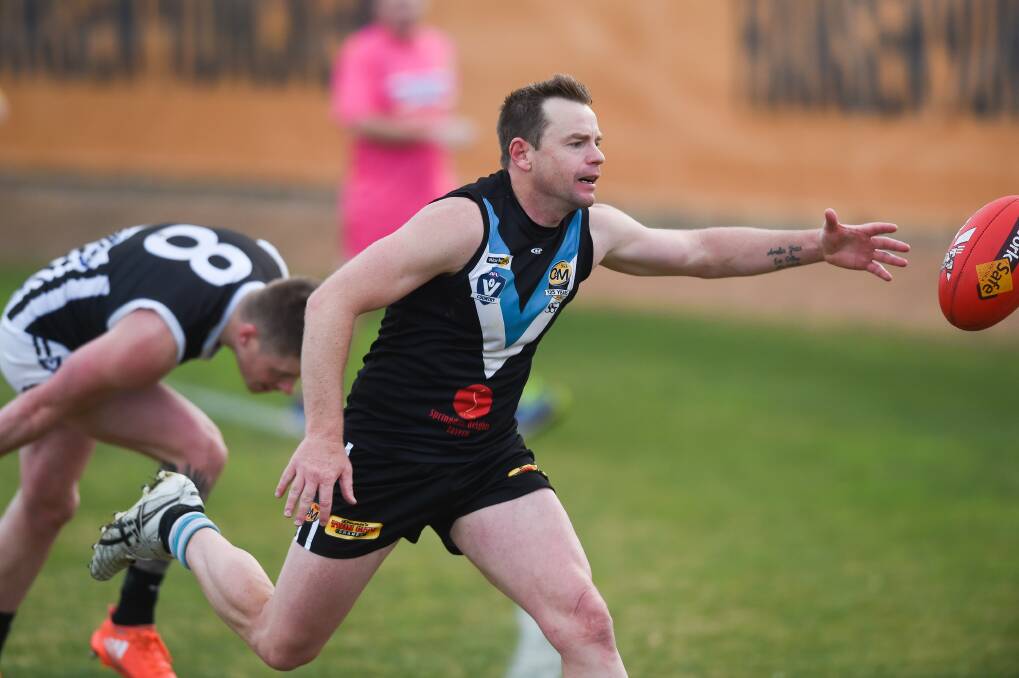 Lavington's John Hunt is hoping to overcome a shoulder injury to play in the grand final qualifier on September 7. If he recovers, he will break the league's games record.
