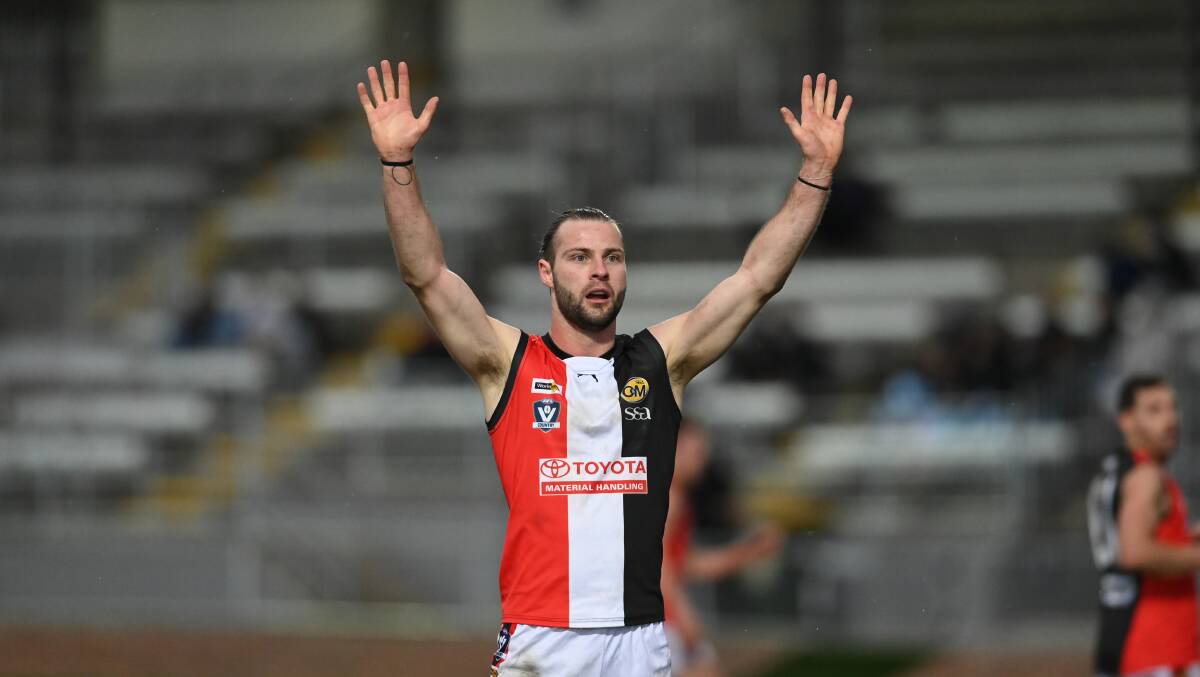 Myrtleford's Matt Munro won't be able to play Albury for the second time this season if Melbourne-based players are again ruled out of playing on Saturday, due to COVID.