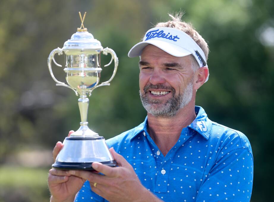Michael Long is the defending NSW Senior Golf Open champion.