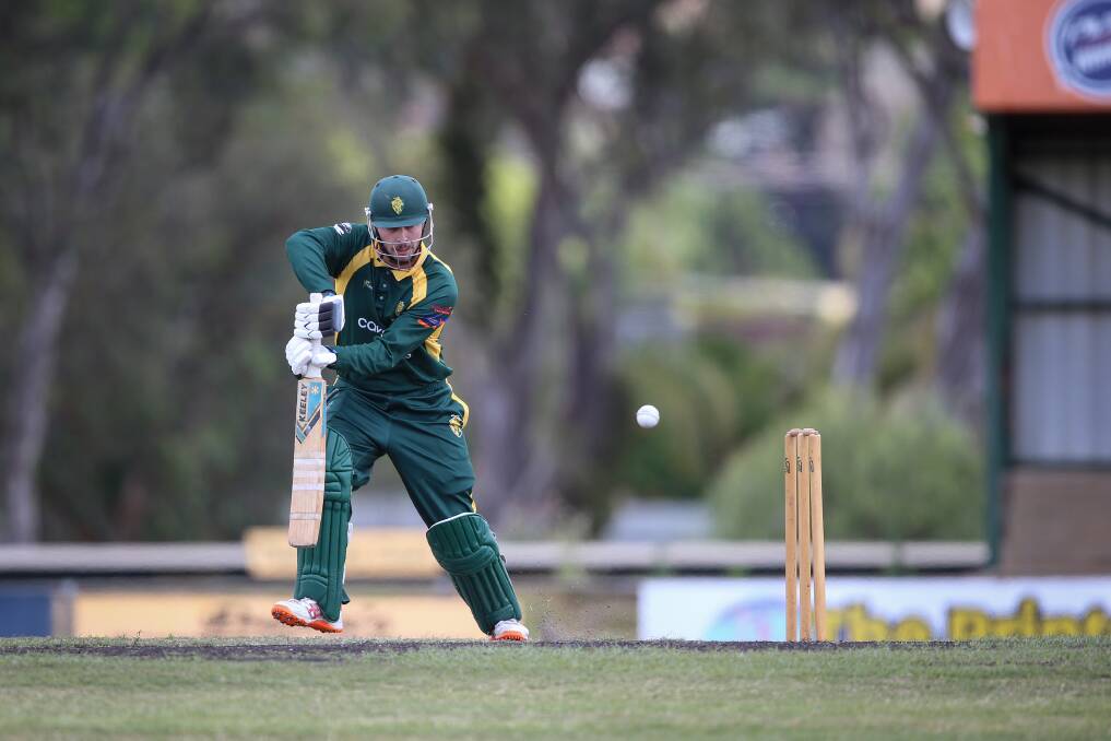 North Albury's Ash Borella finished second in the association's run-scorers last season and he started the new year in style with a classy 85 against Albury.