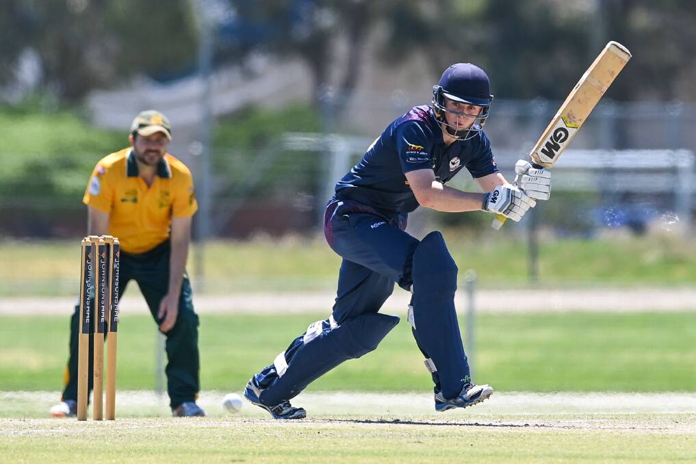 East Albury's Austin Shepherd has played five provincial games, hitting a quickfire 16 from 15 balls in the stunning loss to Wodonga Raiders. The Crows now meet Belvoir.