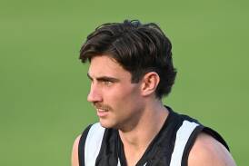 Reilly Mitchell at the Murray Magpies in his previous stint.
