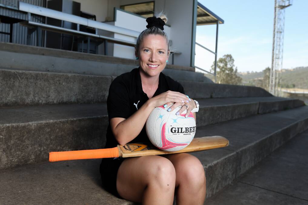 Catherine Wood combines cricket and netball with the all-rounder set to contest the Australian Country Cricket Championships in Queensland, starting January 5.