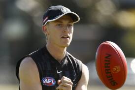 Joe Richards was drafted to the Pies in November, 2022. Picture by Getty Images