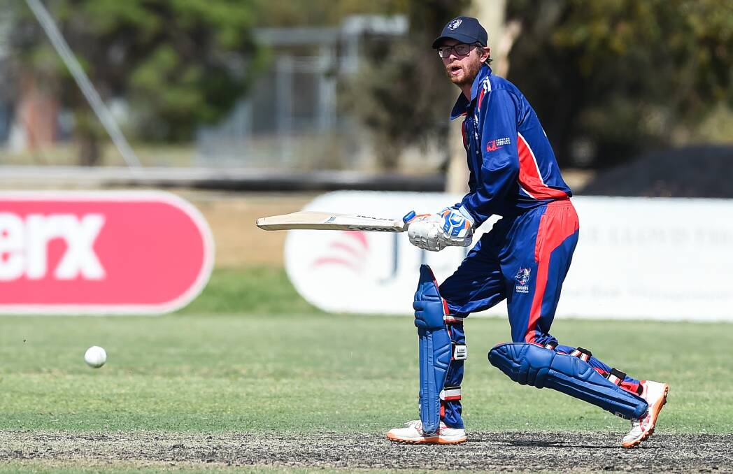 Wodonga Raiders' Jonathan Carson had a solid game against St Pat's, posting 23 and then snaring three wickets.The outsiders defeated North in round two.