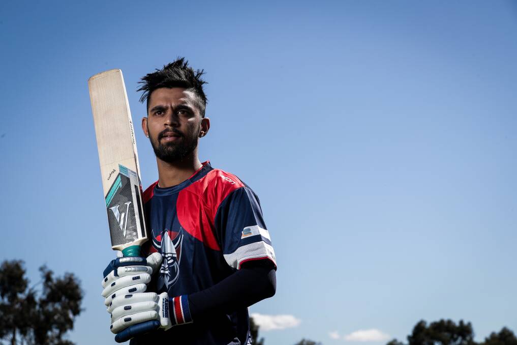 Raiders' Indian recruit Herkeren Gujral top-scored with 21 from just 12 balls in the club's loss to Tallangatta.