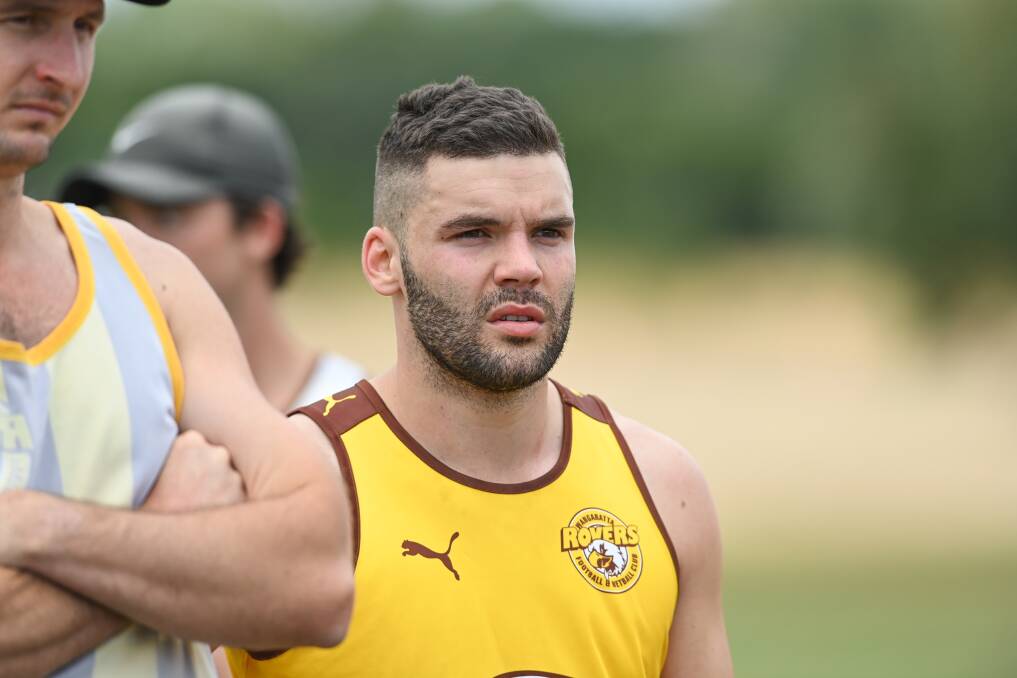 NEWCOMER: Tyler Cornish attended Rovers first session for 2021. He splits his time between the Gold Coast and Melbourne. Picture: MARK JESSER