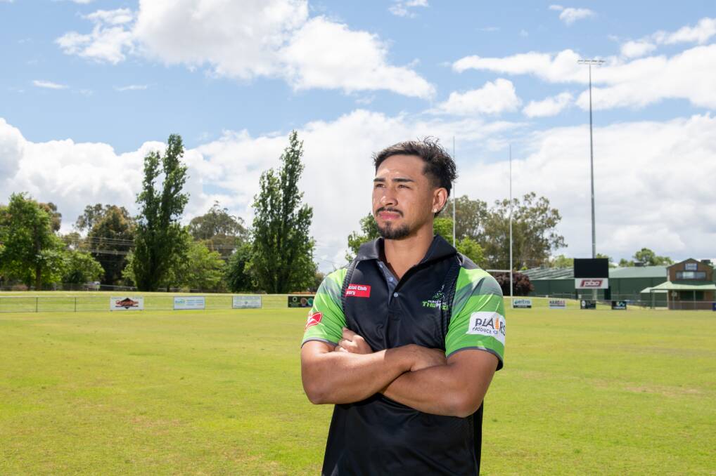 NEW HOME: Albury Thunder has signed Canterbury-Bankstown development player Paul Karaitiana for next year. The 21-year-old is a nephew of two-time Thunder premiership player Tommy Gemmell. Picture: TARA TREWHELLA