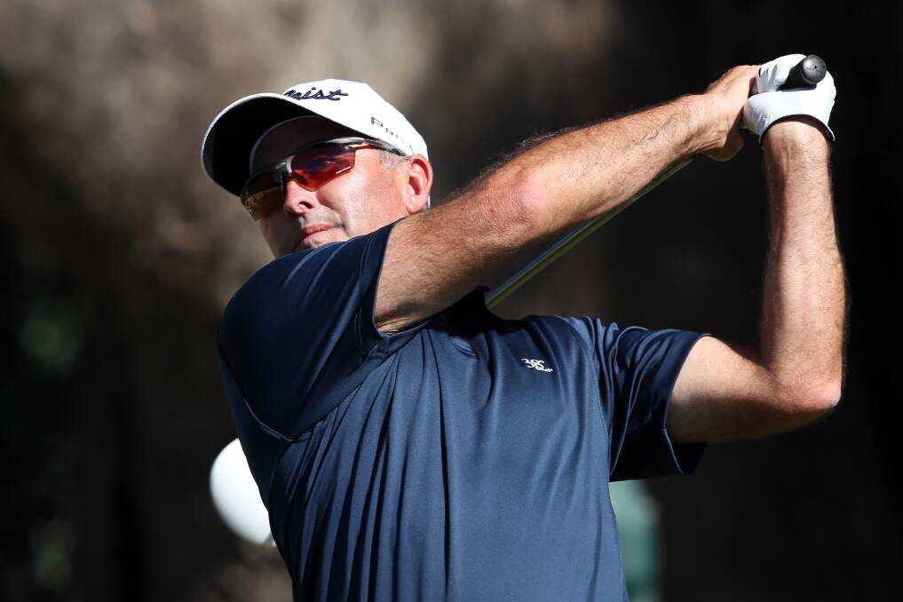 David McKenzie has been a regular visitor to the Border for the past decade and he'll look to add the NSW Senior Open at Thurgoona Country Club Resort.