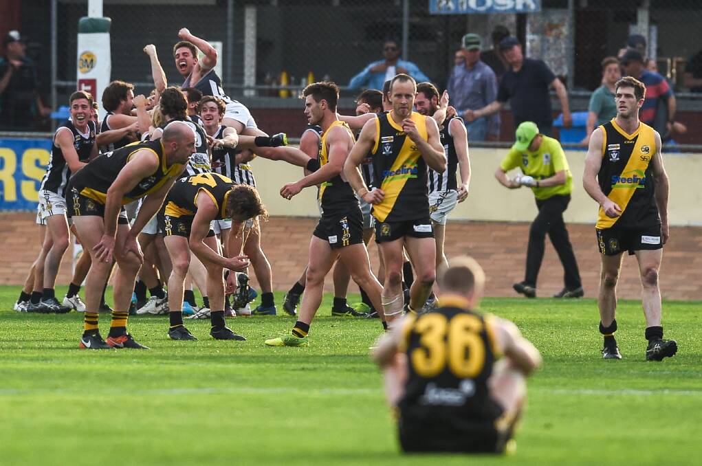 Wangaratta toppled Albury in last year's grand final and Myrtleford co-coach Terry Burgess thinks the Pies are on target to retain the title.
