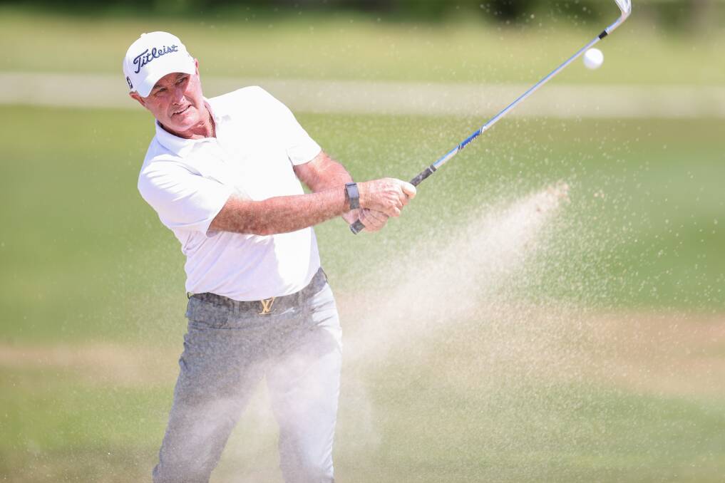 Former USPGA Tour player David McKenzie finished tied 14th on two-under. Picture by James Wiltshire