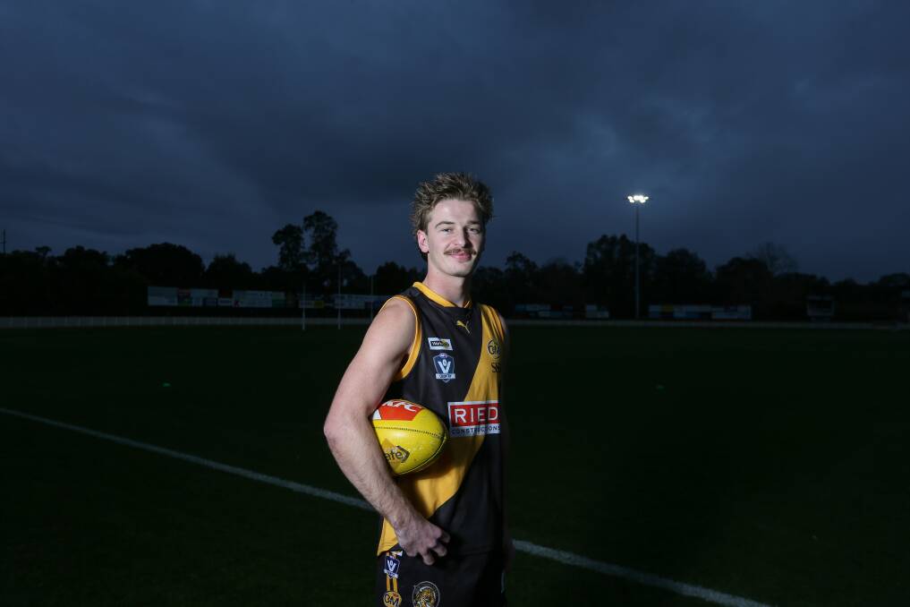 IT'S A GOOD LIFE, RILEY: Albury's Riley Bice has been terrific for the Tigers, but they face a monster test against Rovers. Picture: TARA TREWHELLA
