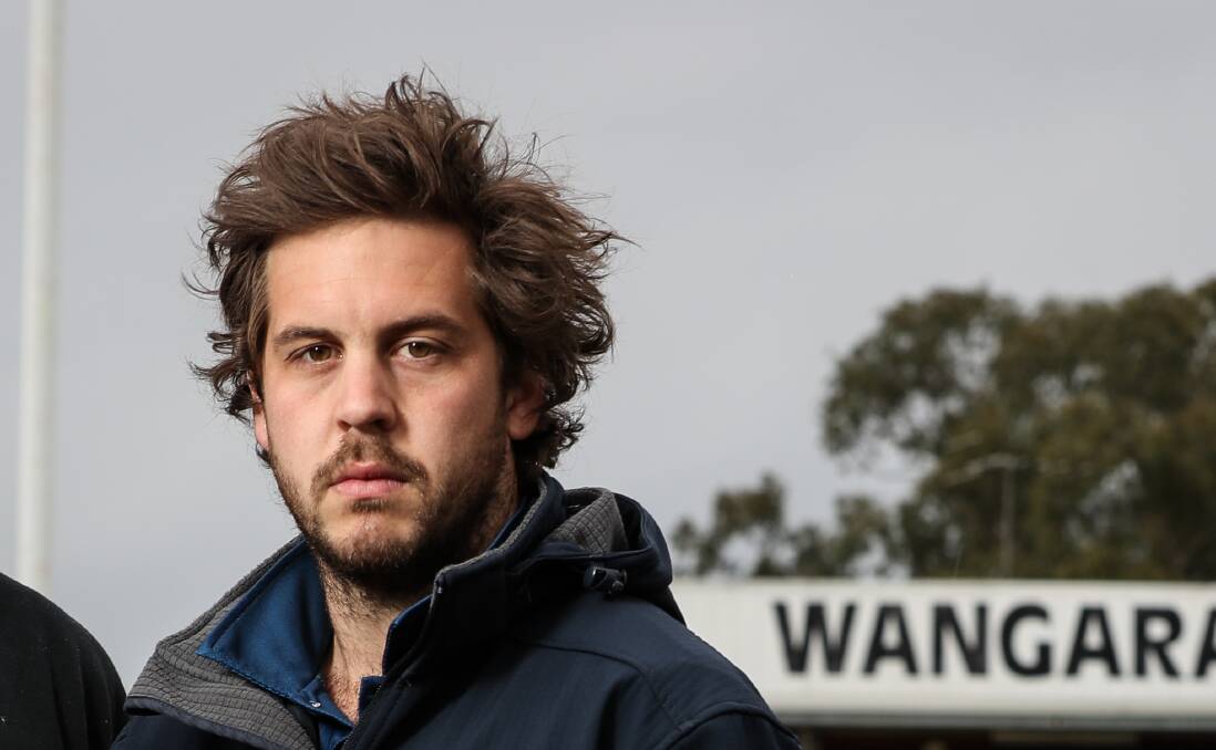 Wangaratta defender Zac Hedin popped his kneecap against Yarrawonga, was stretchered off and returned to the ground, but was again forced off with the injury.