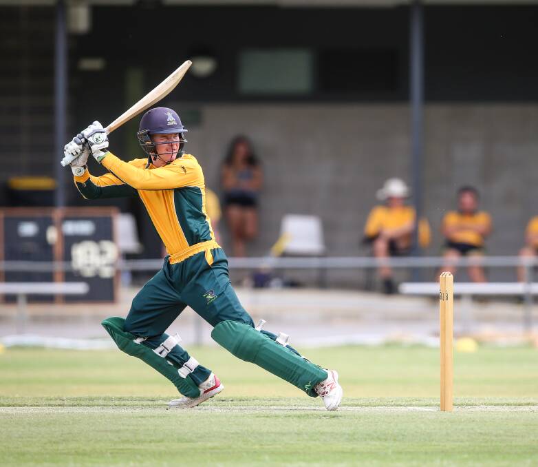 Oliver Willett was outstanding with his maiden provincial ton.