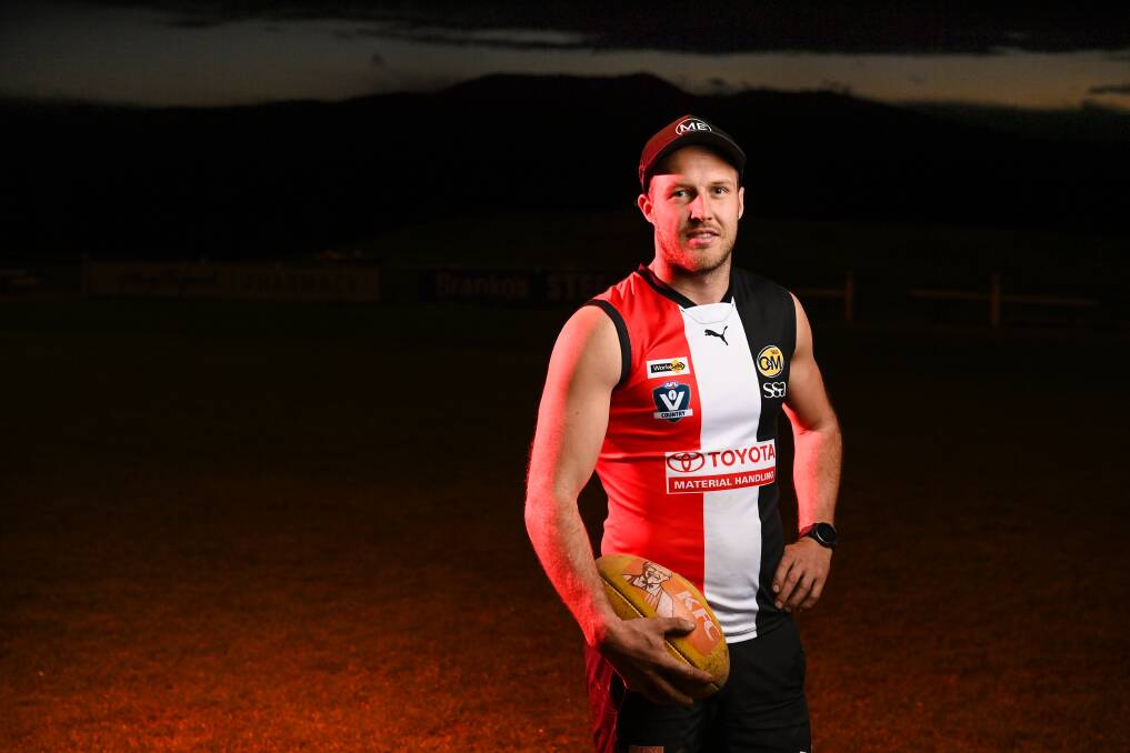 CAPTAIN COURAGEOUS: Mitch Dalbosco started as a young leader and has blossomed at the Saints, during his seven-year reign. Picture: MARK JESSER
