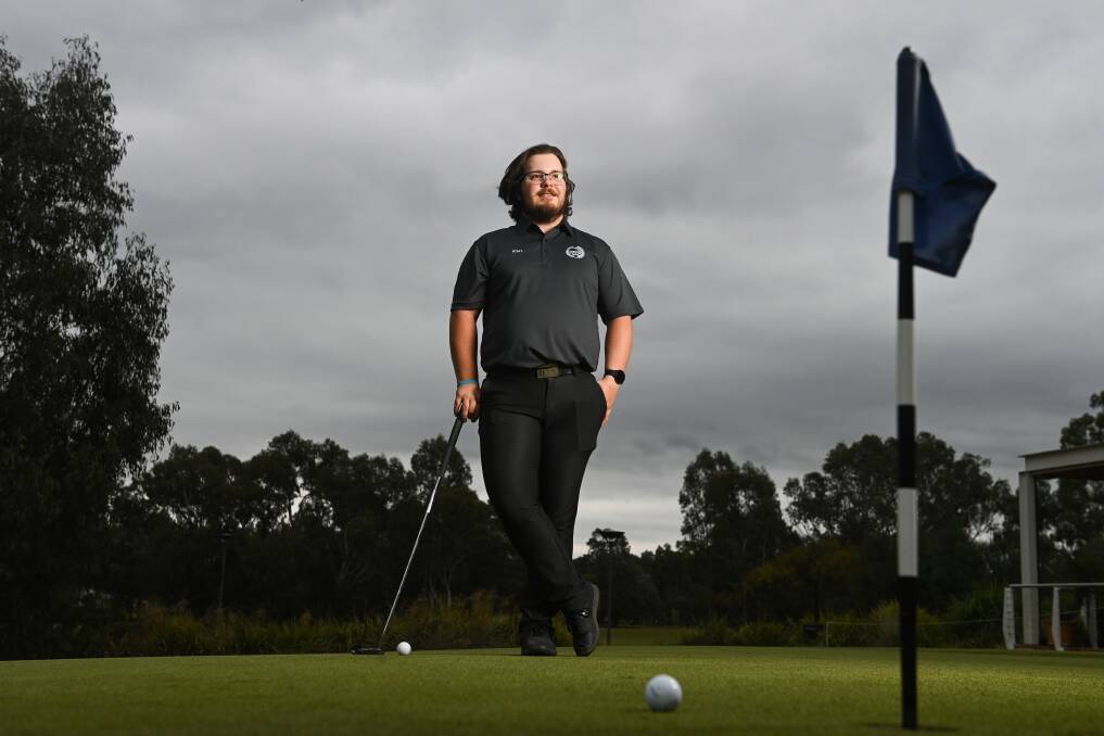 HOME SWEET HOME: Thurgoona Country Club Resort's Bryan Filliponi will join club-mate Luke Porritt in playing a big event. Picture: MARK JESSER