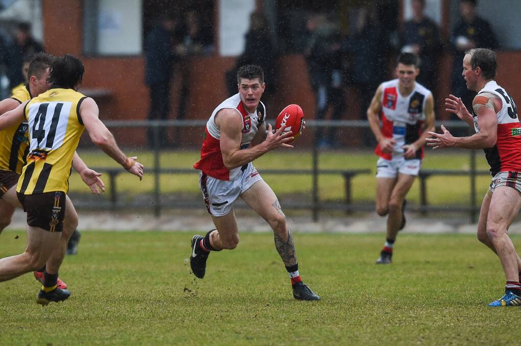 Tom McDonagh last played football in 2019, at home club Myrtleford, but will line up for Mansfield in the Goulburn Valley this year.