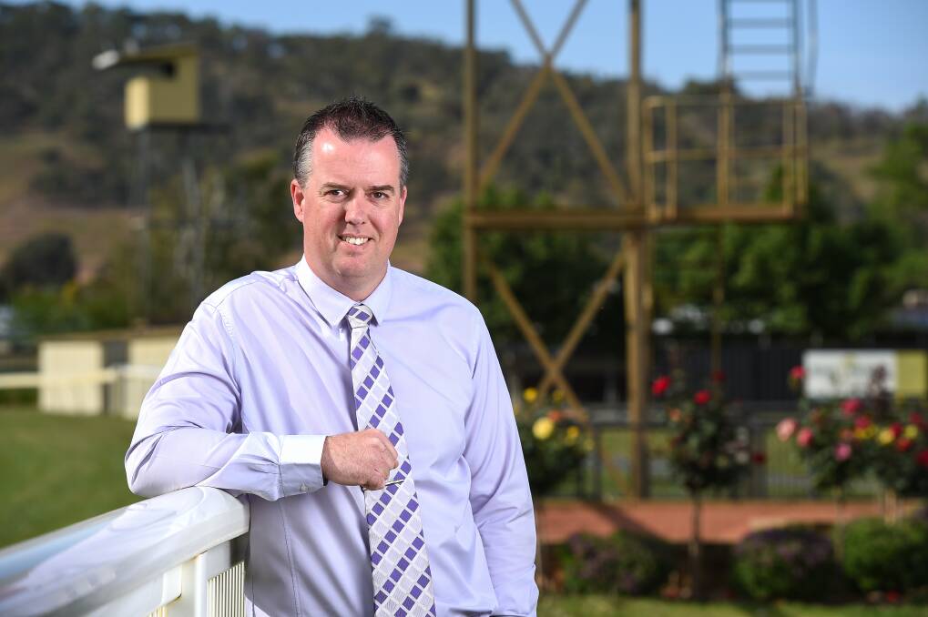 BACK HOME: After nine years commuting to Wagga, Steve Wright returns to the Border in his new role with Racing Wodonga. Picture: MARK JESSER