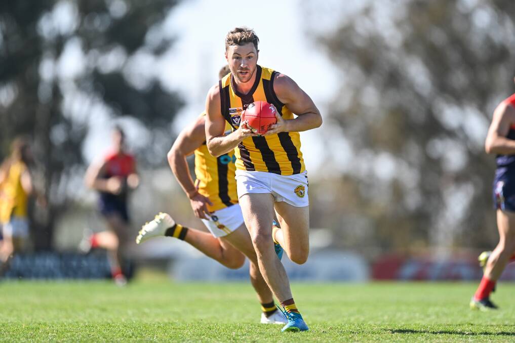 Former Melbourne midfielder Matt Jones played some outstanding football in his stint at Wangaratta Rovers, but he's unlikely to return next year.