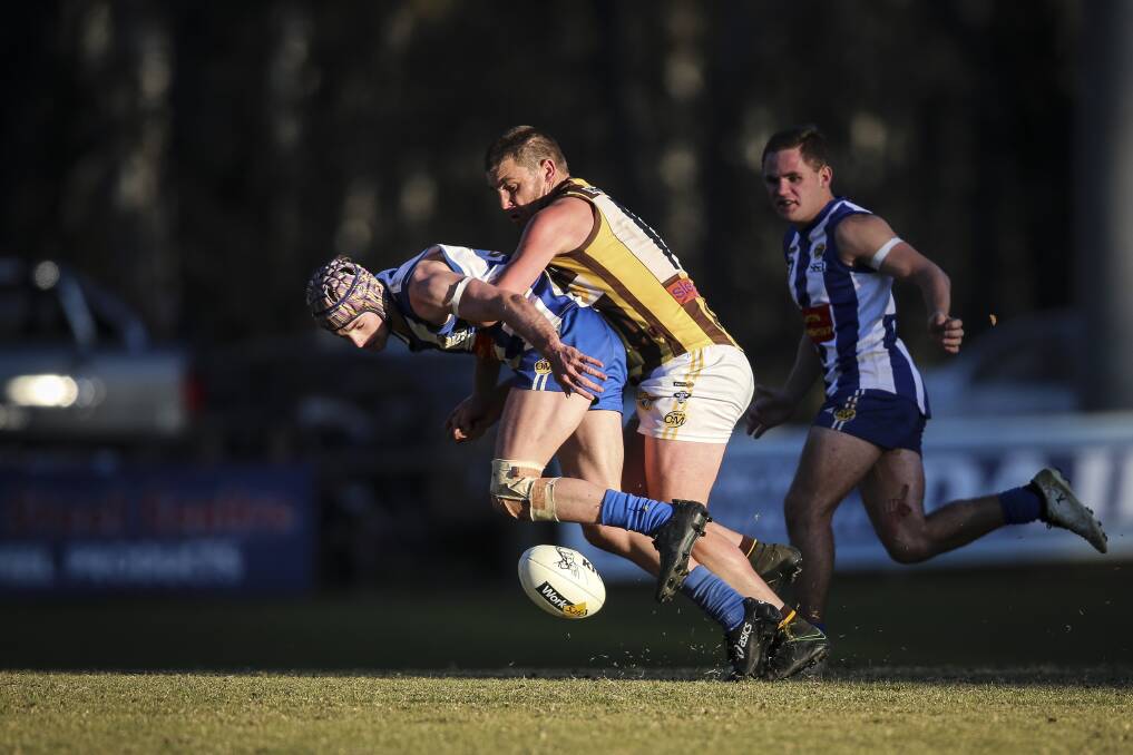 Hard-working Roos' on-baller Jay O'Donoghue left the club after last year, only adding to the effort in toppling Wangaratta Rovers to snap a long losing streak.
